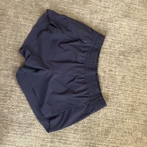 Women, black, shorts, athleta